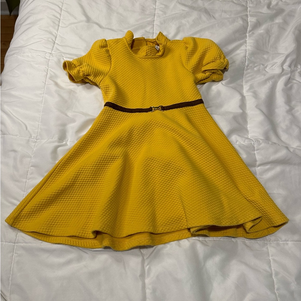 Janie & Jack Mustard Dress